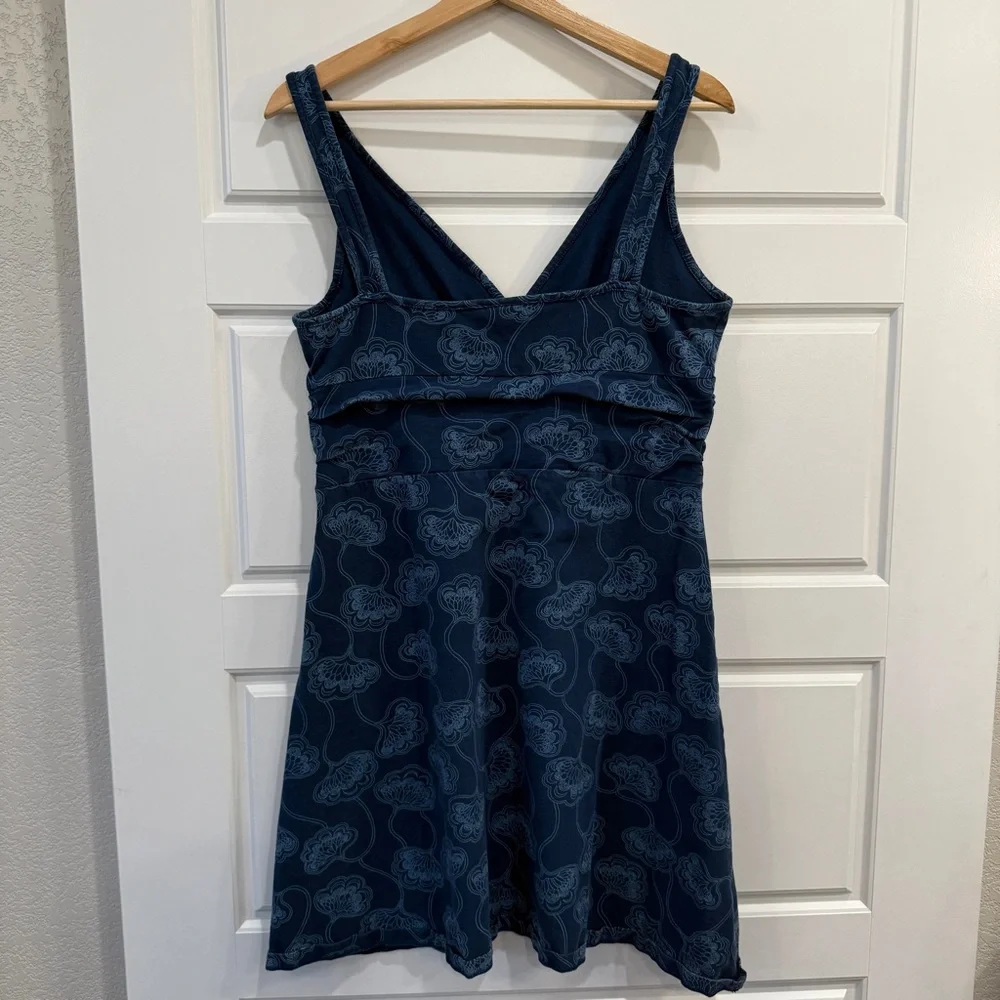 Patagonia Women’s Margot Dress L – Inga Northern Light Blue Floral - Picture 4 of 6